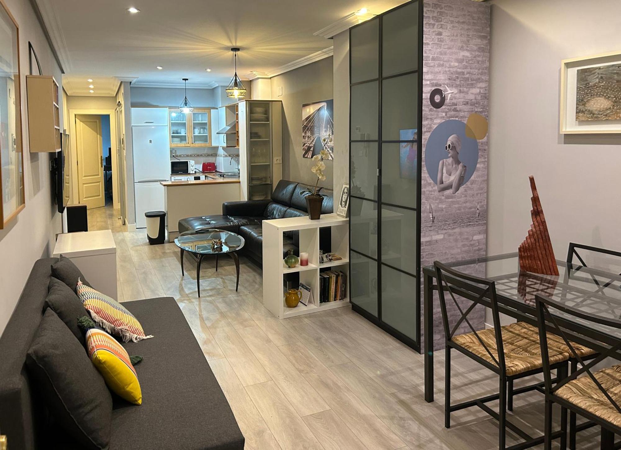 Apartamento Frente Al Guggenheim. Urbanizacion De Lujo En El Centro Bilbau Exterior foto